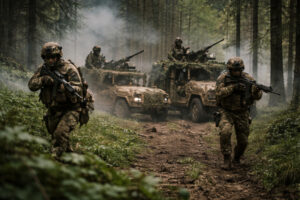 KSK-Einsatz im Wald als Symbolbild für den Soldaten Andreas Meyer