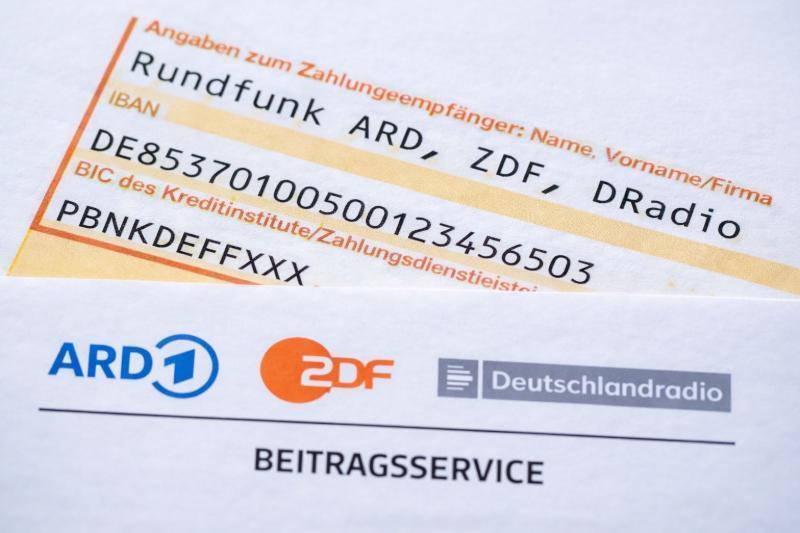 Beitragsservice Rundfunkbeitrag mit ARD, ZDF und Deutschlandradio – Zahlungsaufforderung
