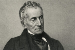 Metternich Repression: Letzte Photographie von Klemens Wenzel Lothar von Metternich (1773–1859)
