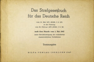 Strafrecht aus dem Deutschen Bund: Das Strafgesetzbuch für das Deutsche Reich vom 15. Mai 1871 (RGBl. I S. 127) in d. Fassung vom 26. Febr. 1876