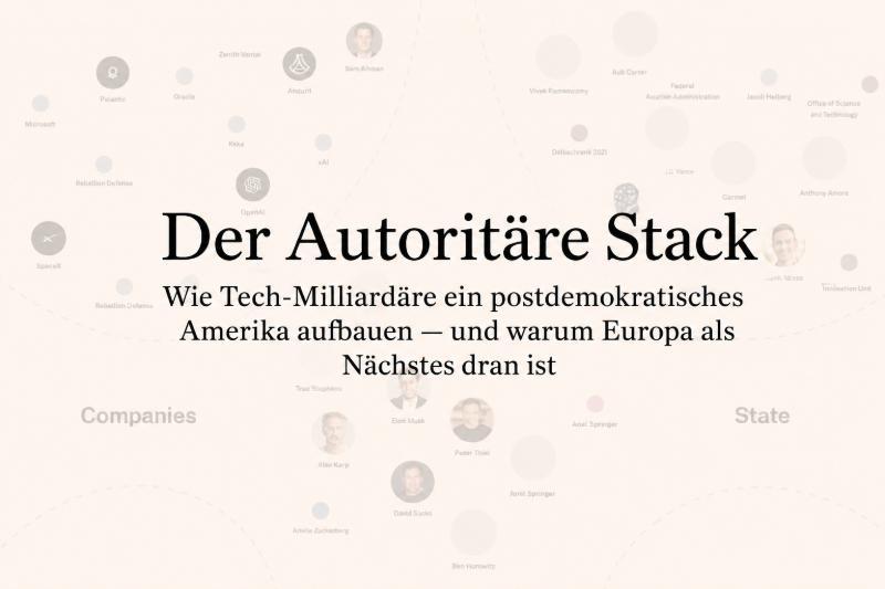 Die Infrastruktur der Kontrolle: Die Ironie von "Der Autoritäre Stack" - Eine Analyse des Projekts der Friedrich-Ebert-Stiftung 1 Der Autoritäre Stack (Screenshot von der Webseite des Projekts der Friedrich-Ebert-Stiftung)