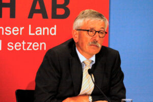 Thilo Sarrazin, bei der Vorstellung seines Buches "Deutschland schafft sich ab"