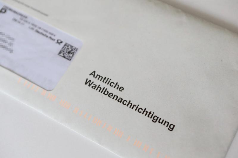Wahlfälschung und Auszählungsfehler in Sachsen-Anhalt: Warum zivile Wahlbeobachtung die Demokratie schützt - Werden Sie Wahlbeobachter! 1 Wahlfälschung in Sachsen-Anhalt - Foto einer offiziellen Wahlbenachrichtigung