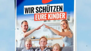 AfD-Wahlplakat mit angeblichem Hitlergruß