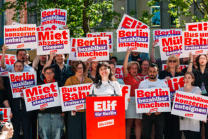 Elif Eralp Wahlkampfauftakt Die Linke Berlin