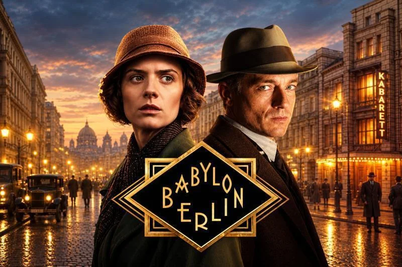 Между разгулом, перевооружением и репрессиями: Сколько правды в сериале «Вавилон-Берлин»? 1 Афиша фильма «Вавилон: Берлин» (создана с помощью ИИ)