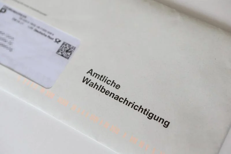 Wahlfälschung und Auszählungsfehler in Sachsen-Anhalt: Ungewöhnlich niedrige Anzahl von Briefwahlstimmen verhindern absolute Mehrheit für AfD - zivile Wahlbeobachtung schützt Demokratie 1 Wahlfälschung in Sachsen-Anhalt - Foto einer offiziellen Wahlbenachrichtigung